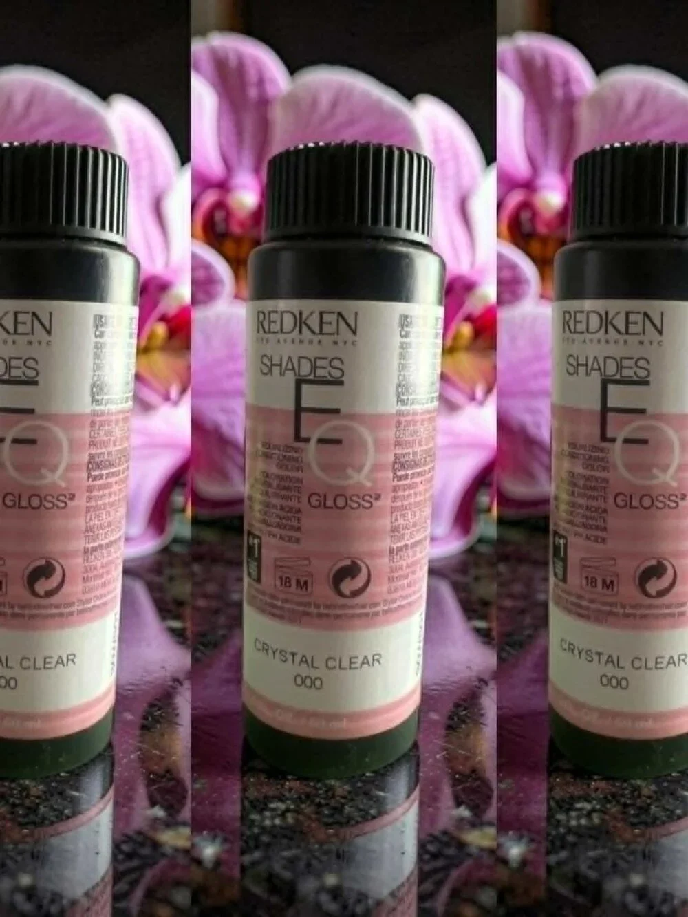 Redken Shades EQ Gloss Clear Crystal Clear 000  2 oz_ 3 units